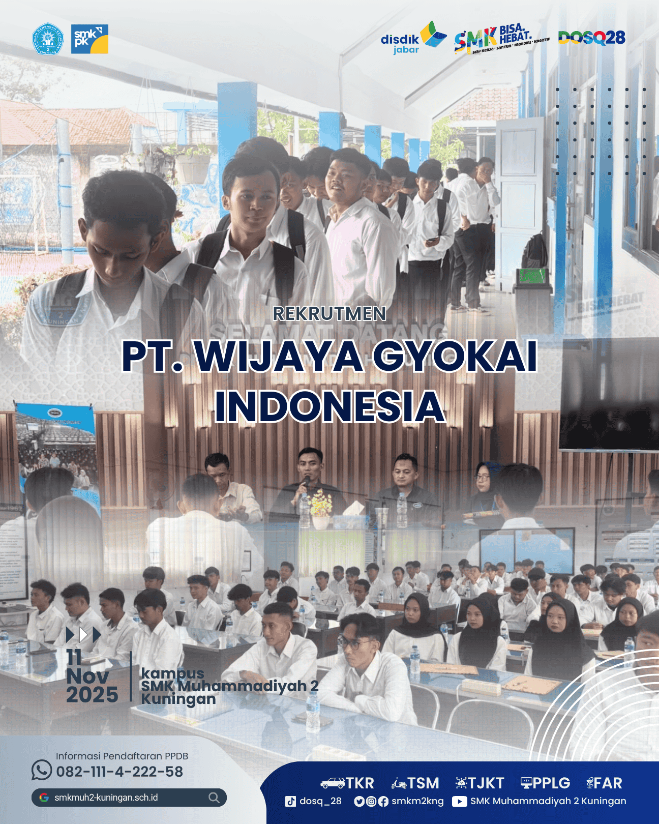 Memperkuat Sinergi Pendidikan dan Dunia Industri: Kolaborasi SMK Muhammadiyah 2 Kuningan dengan PT Wijaya Gyokai Indonesia dalam Menyiapkan Lulusan Siap Kerja